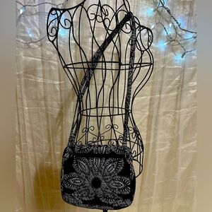 Very Bradley Blanco Bouquet Petite Crossbody